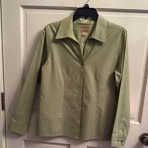 Light Green Button-Up Shirt